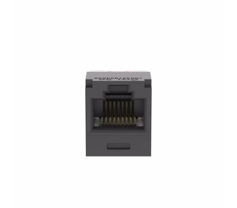 CJ5E88TGBL INSERTO KEYSTONE JACK CAT 5E  NEGRO MINICOM