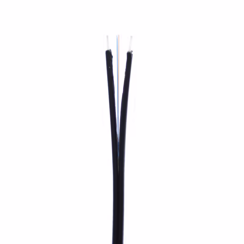 GJXFH2B6DROP2F/G657A1 CABLE DE FO 2 HILOS G.657A1 TIPO DROP, LSZH, TENSOR DIELÉCTRICO, MONOMODO (LALA-LK-OFC-PUR-D), CATCOM