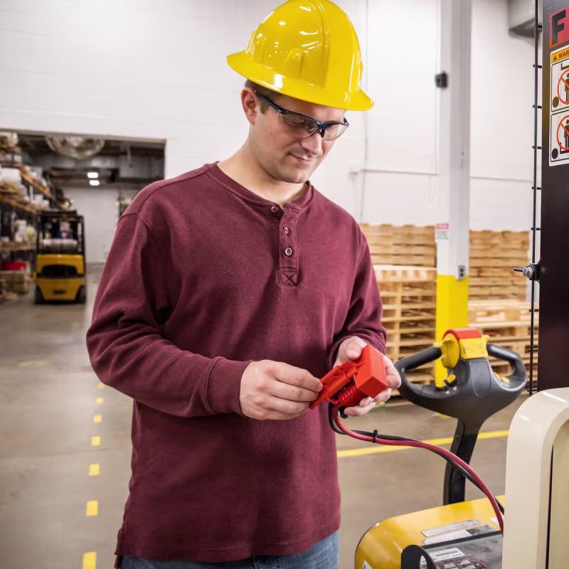 150841 BLOQUEO BATTERY-BLOCK PARA CONECTORES DE ENERGIA - MONTACARGAS