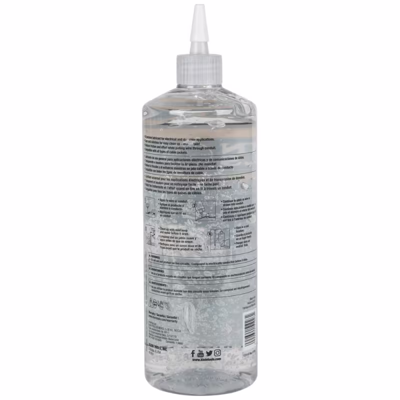 51028 CONSUMIBLE LÍQUIDO LUBRICANTE SINTÉTICO TRANSPARENTE 1/4GAL