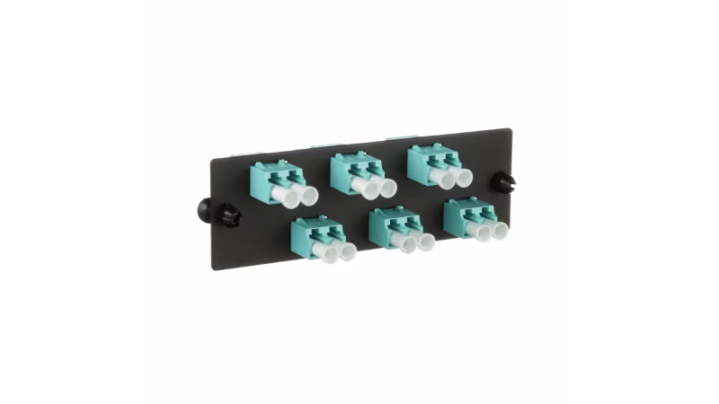 FAP6WAQDLCZ  MODULO P/ODF C/6 ADAPTADORES LC 10G DUPLEX ZIRC