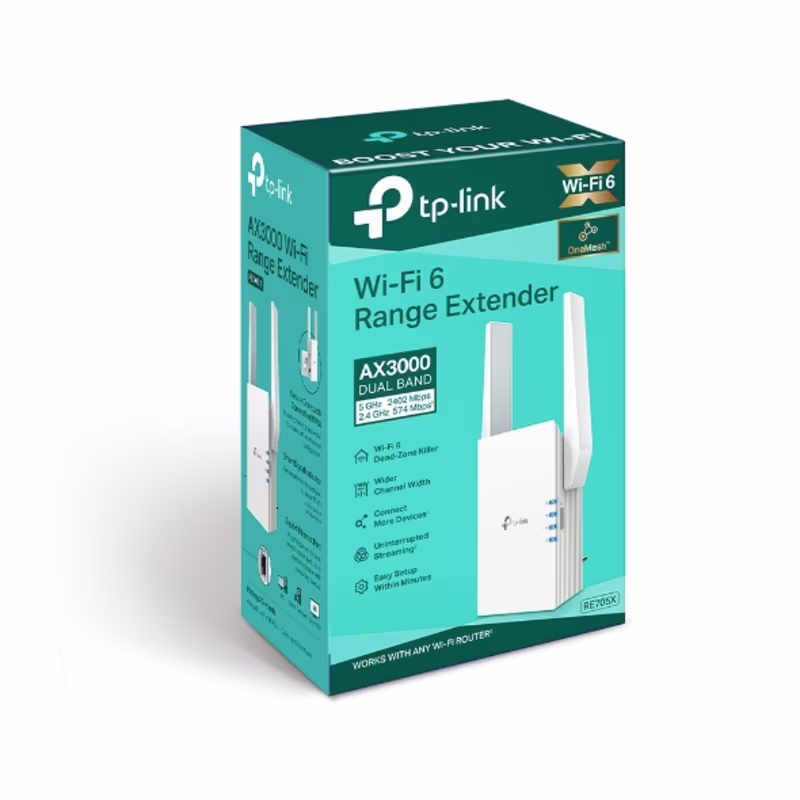 RE705X AX3000 Wi-Fi 6 Range Extender