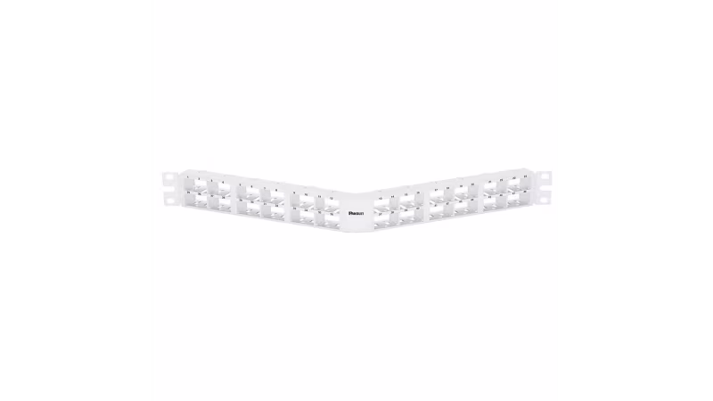 CPPA48HDWWH PATCH PANEL 48PTS ANGULADO 1RU BLANCO 