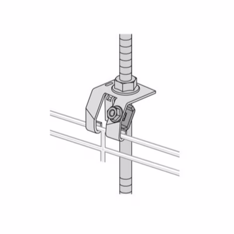 ASPG CLIP T/TRAPECIO PARA SUSPENSION EN TECHO DE ESCALERILLA, CABLOFIL