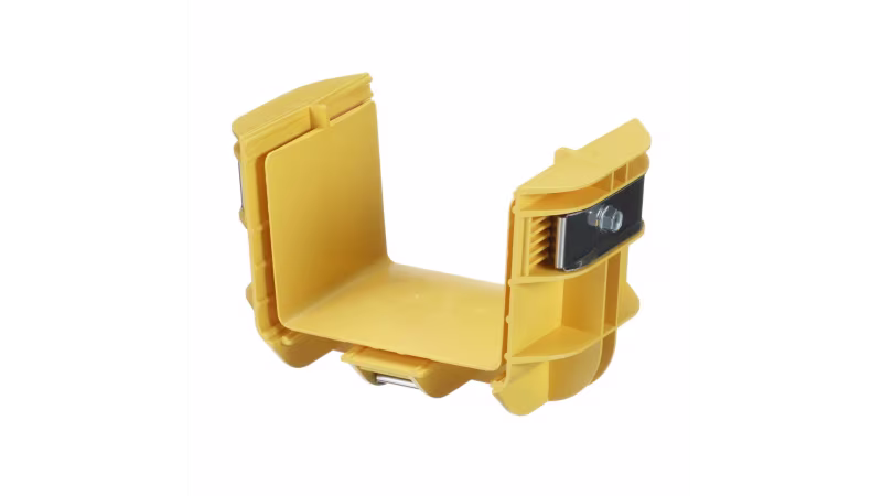 FRBC4X4LYL ACOPLADOR 4X4 QUIKLOCK PARA CANAL FIBER RUNNER