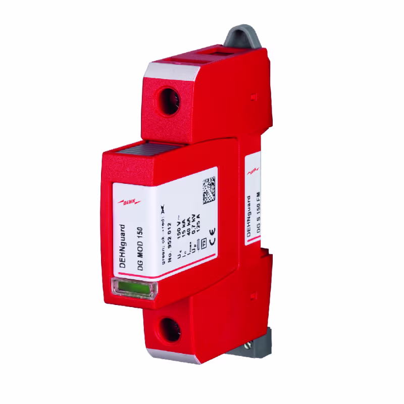 952092 DEHNGUARD SUPRESOR DE PICOS INSERTABLE TIPO 2, 120V 60HZ, Ip 40kA, MONOFÁSICO UNIPOLAR