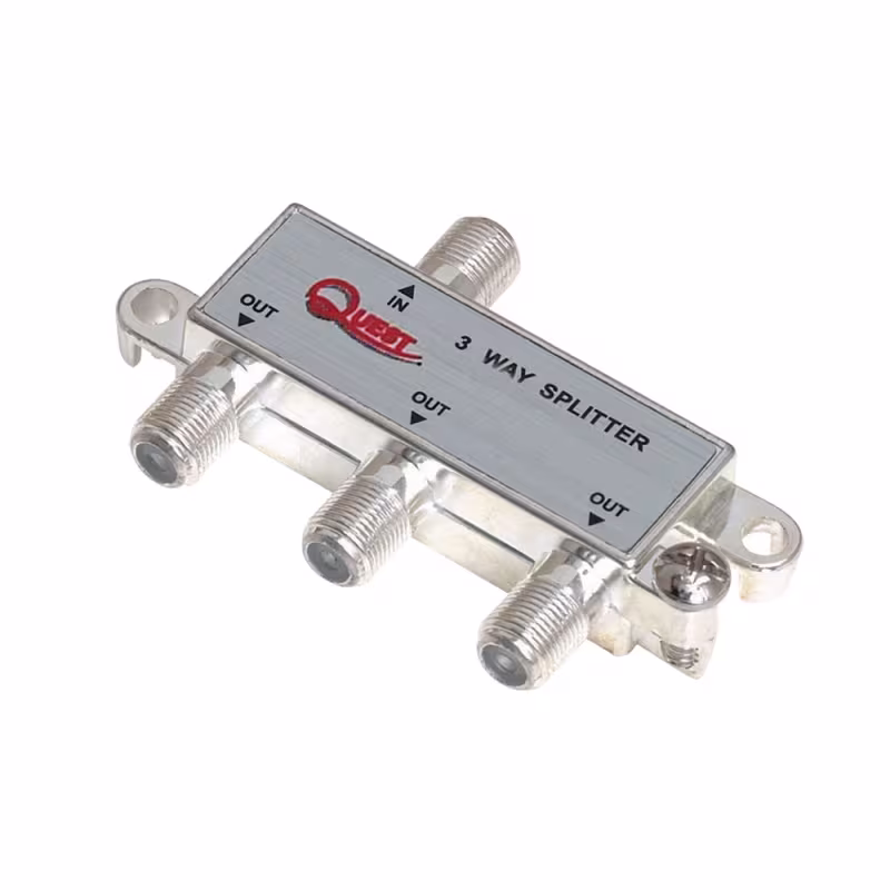 VSP-2320 CABLE TV HORIZONTAL SPLITTER 1 GHZ 3 WAY QUEST
