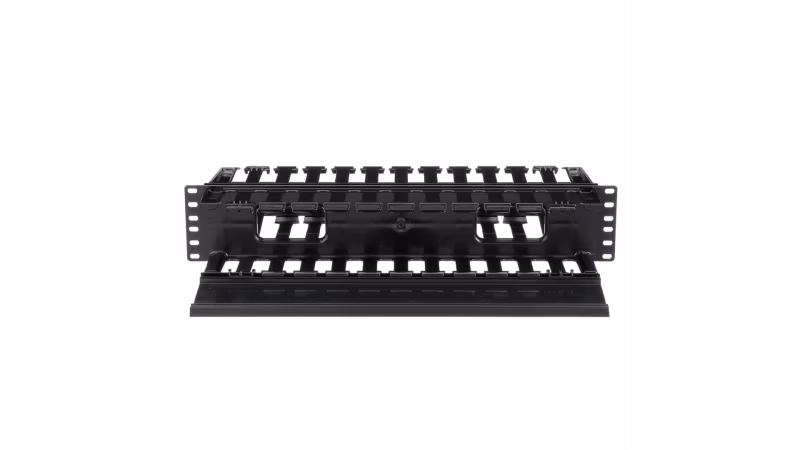 WMP1E ORGANIZADOR HORIZONTAL TIPO DUCTO 2U DELANTERO/TRASERO (DOBLE DUCTO) PANDUIT