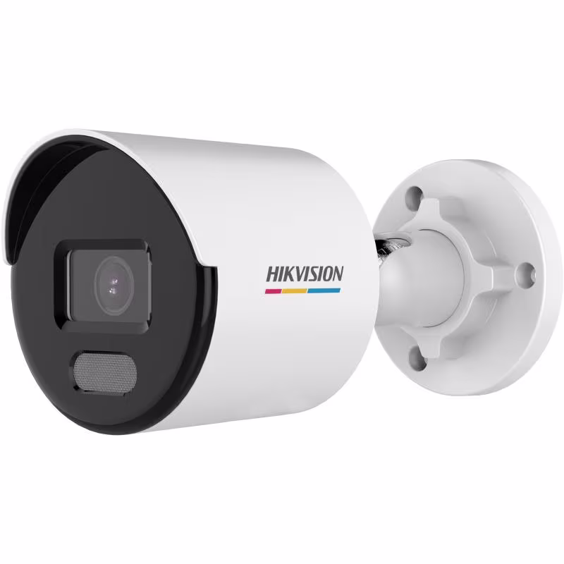 HIK-DS-2CD1067G2-LUF CAMARA IP BALA 6MP POE LENTE FIJO IR 30M CON AUDIO IP67 COLOR VU