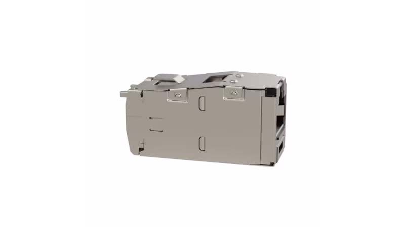 CJS5E88TGY JACK O INSERTO MINICOM CAT5E BLINDADO RJ45 TG 22-26AWG 