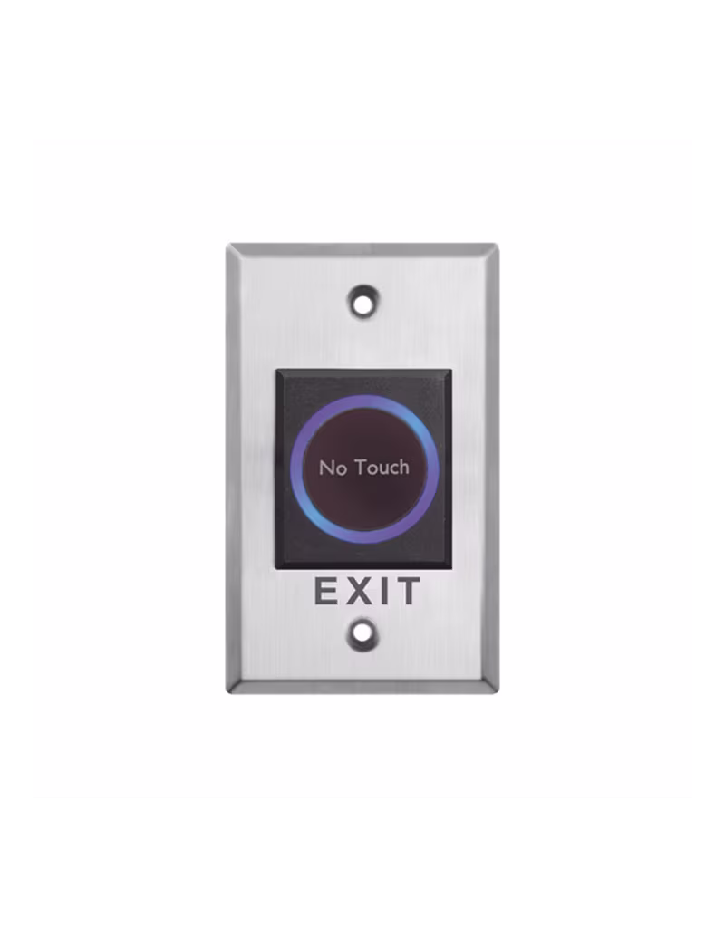 DS-K7P07 Boton Sin Contacto / Indicador LED / NO / NC / Interior / Acero Inoxidable HIKVISION