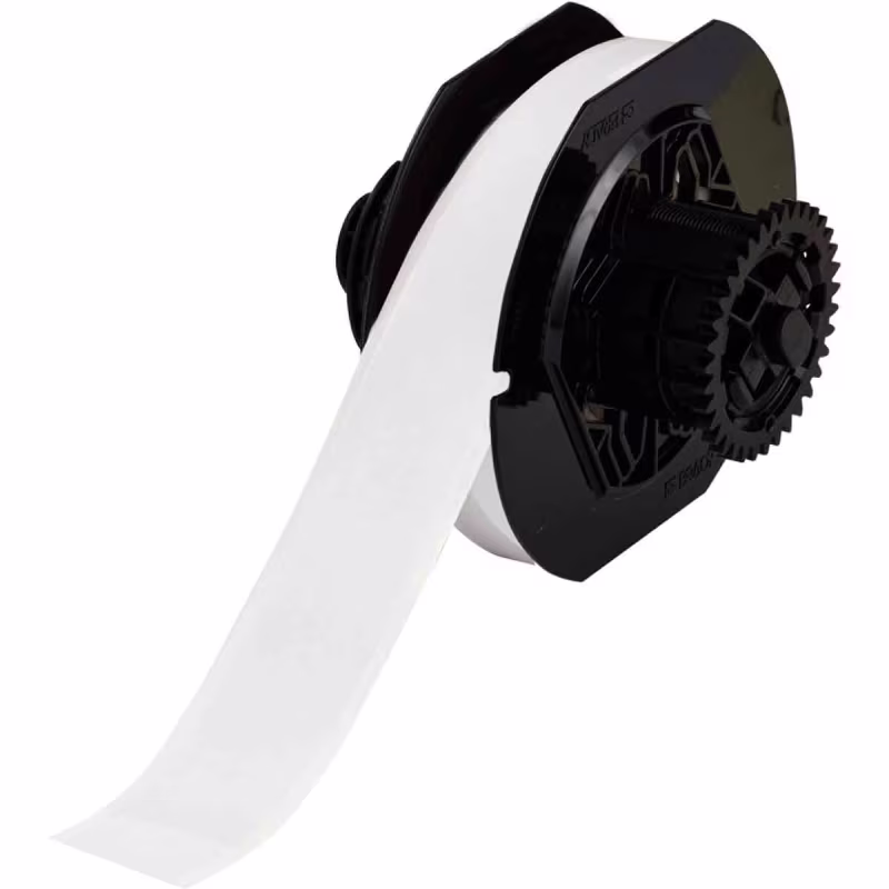 B30C-1125-595-WT ETIQUETA CONTINUA POLIESTER 1.125inW x 100ftL IN/OUTDOOR BLANCA BRADY