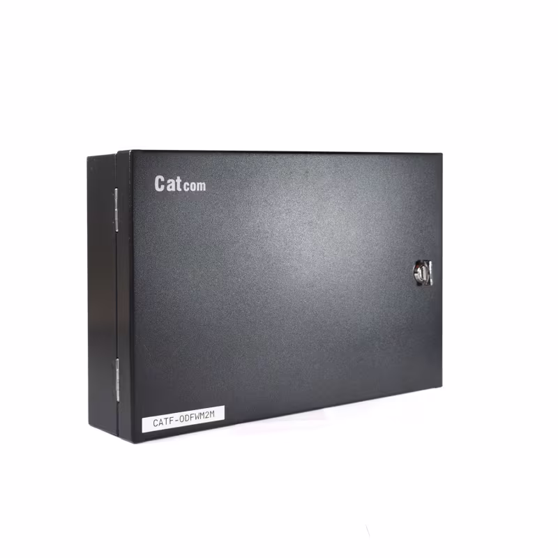 ODFWM2M ODF MONTABLE EN PARED SIN BANDEJA DE EMPALME PARA 2 PLATINAS, CATCOM