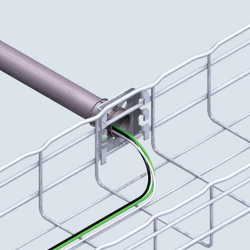C50CC12PG KIT DE SUJECIÓN PARA TUBOS DE 1/2" Y 1-1/2", CABLOFIL