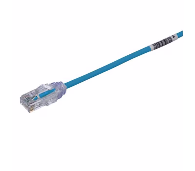 UTP28SP1BU PATCH CORD CAT 6 28AWG AZUL 1 PIE