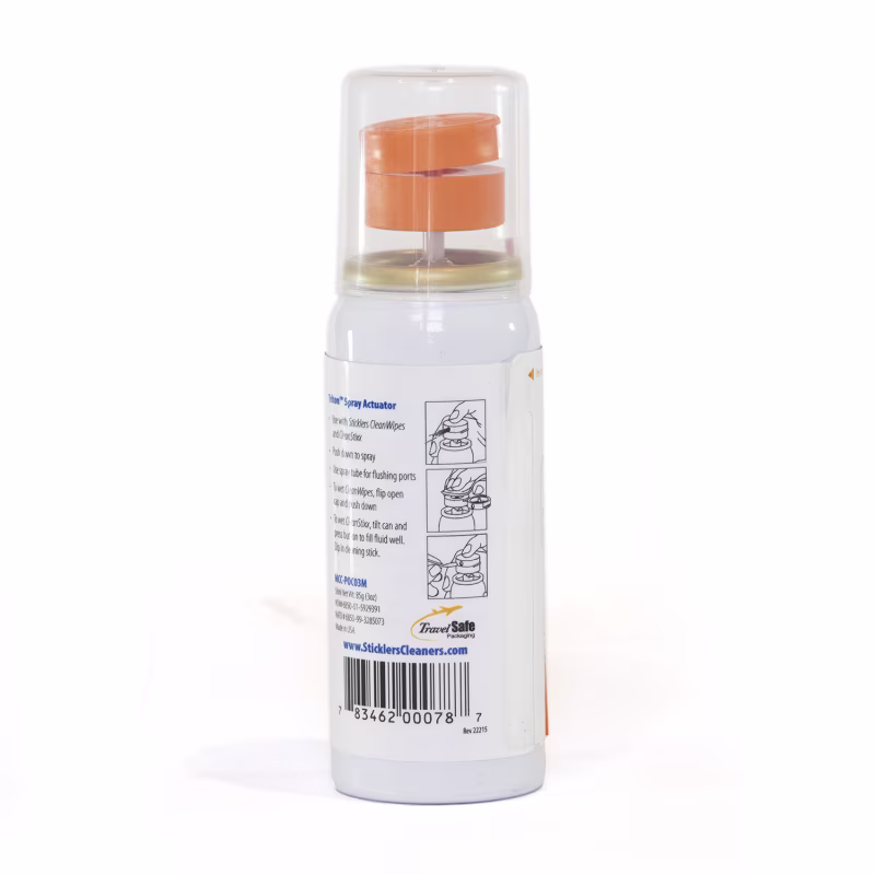 MCC-POC03M LÍQUIDO P/LIMPIEZA CON Y UNIO FIBRA 3 OZ SPRAY Sticklers™