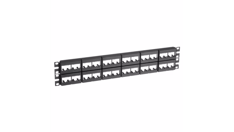CPP48WBLY PANEL MODULAR 48 PTS. NEGRO (PARA INSERTOS)