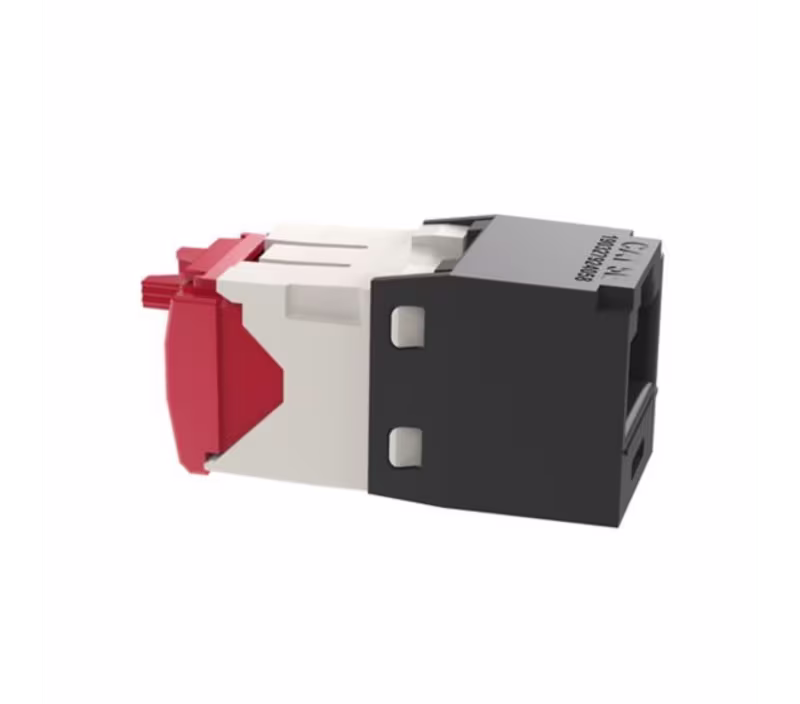 CJ5E88TGBL INSERTO KEYSTONE JACK CAT 5E  NEGRO MINICOM