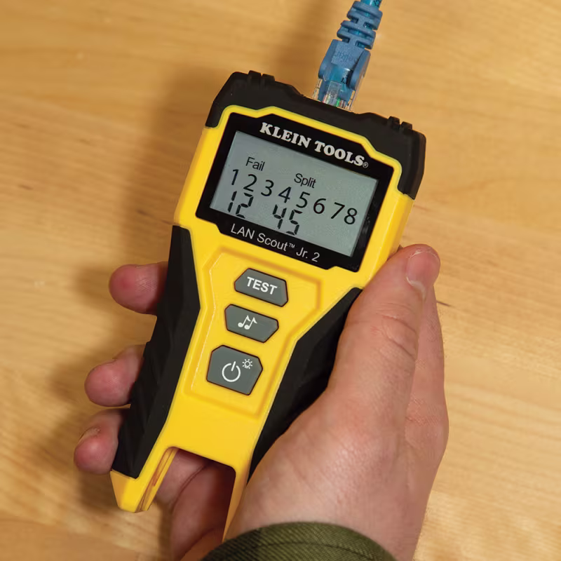 VDV526-200 PROBADOR TESTER DE CABLE LAN SCOUT™ JR.2, KLEIN TOOLS