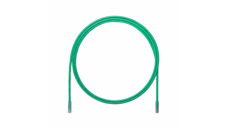 UTP6A5GR PATCH CORD CAT6A VERDE UTP 5 PIES