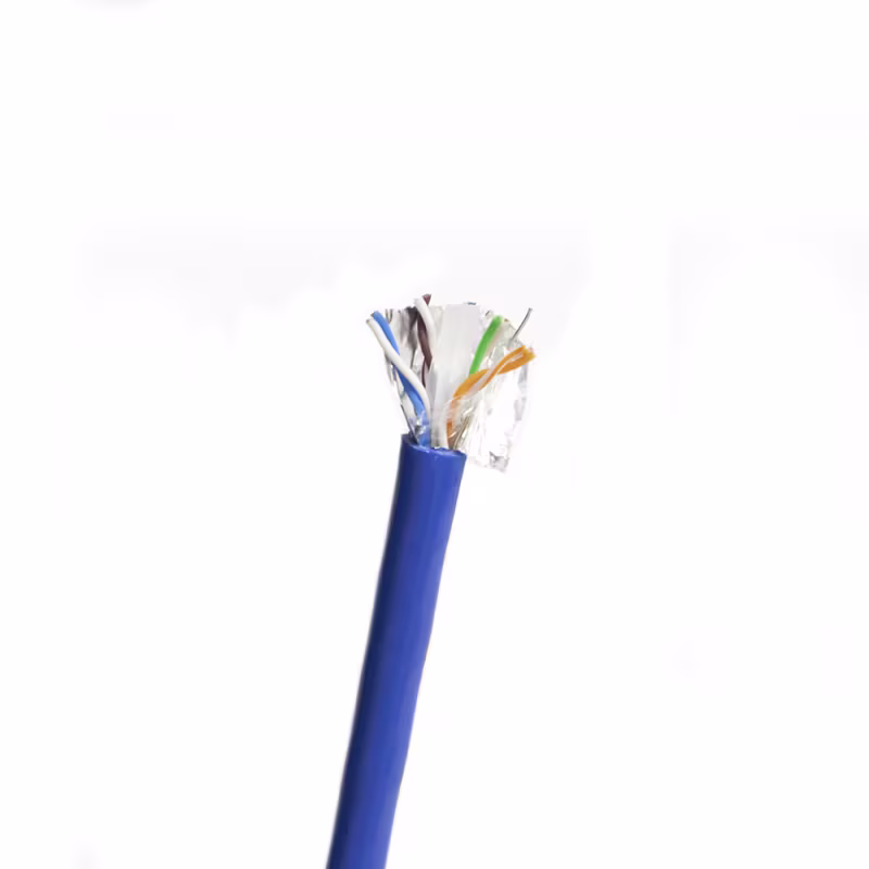 FTP-6002LA CABLE FTP CAT6 C/FORRO CM 4PRS 24AWG COLOR AZUL (999D1210018), CATCOM