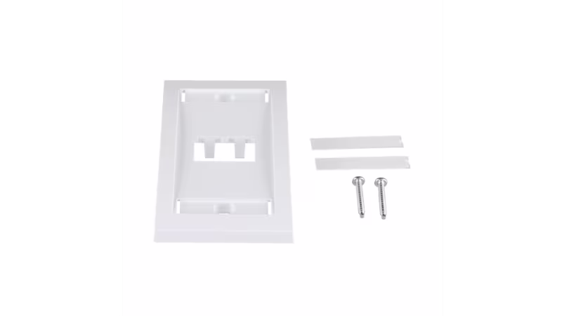 CFPE2WHY PLACA PLASTICA BLANCA 2 PUERTOS