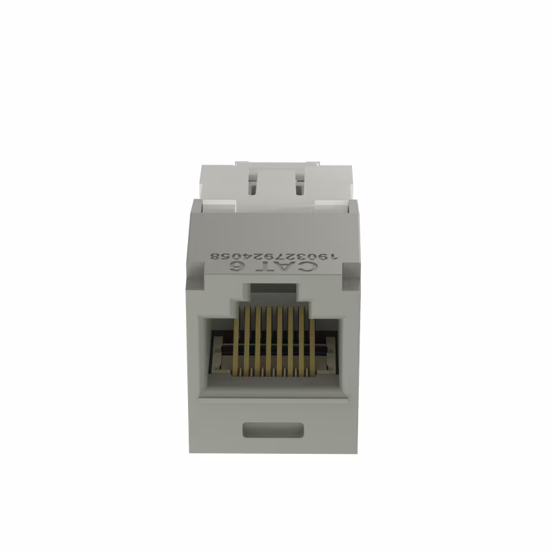 CJ688TGIG INSERTO MODULAR MINICOM JACK CAT6 GRIS 
