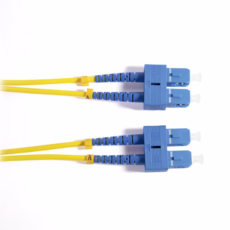 SU/SU9CR30M PATCH CORD DE FIBRA OPTICA SC/UPC-SC/UPC DUPLEX MONOMODO 30MTS, CATCOM