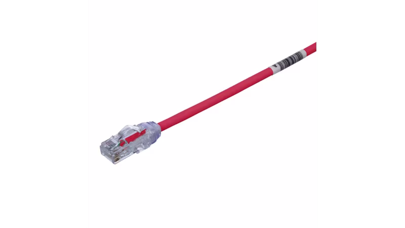 UTP28X3RD PATCH CORD UTP CM/LSZH CAT 6A 28AWG 3FT COLOR ROJO