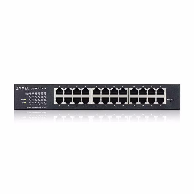 GS1900-24E SWITCH 24 PTS 10/100/1000  ADMIN.