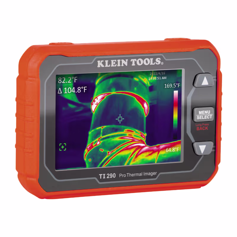 Cámara Termográfica KLEIN TI290: 49.000 Px, Diagnóstico Industrial
