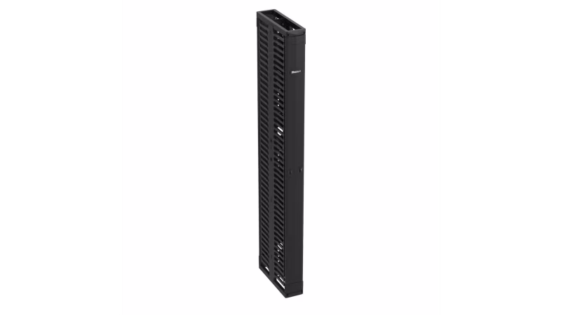 PR2VD06 ORGANIZADOR VERTICAL DOBLE LADO 45RU NEGRO 