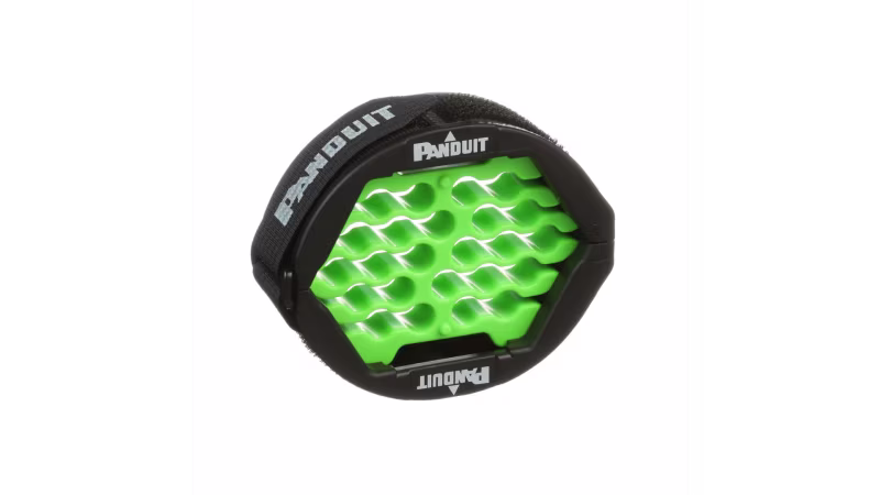 CBOT24K HERRAMIENTA PARA ORGANIZAR  GRUPO DE 24 CABLES VERDE