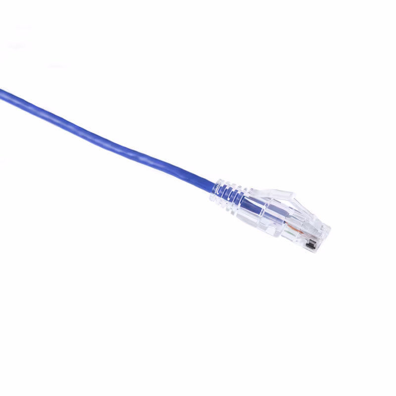 PC628AWG-0203 PATCH CORD ULTRADELGADO CAT6 3FT COLOR AZUL (LA888011700504), CATCOM