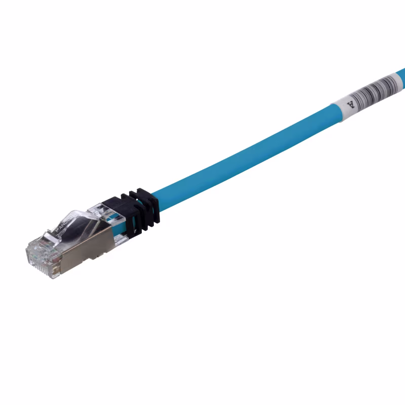 STP6X5MBU PATCH CORD S/FTP BLINDADO CAT 6A 5 METROS AZUL