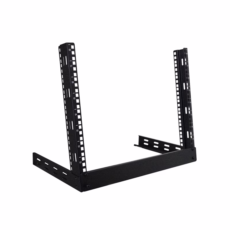 SRD2POST8U MINI RACK  BASTIDOR ABIERTO DE 8RU PARA ESCRITORI