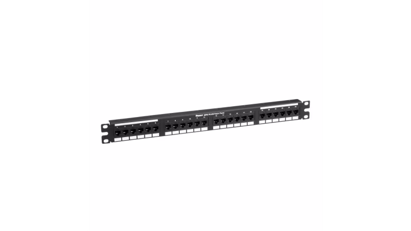 DP24688TGY PATCH PANEL 24 PTS CAT. 6 PLANO 1RU