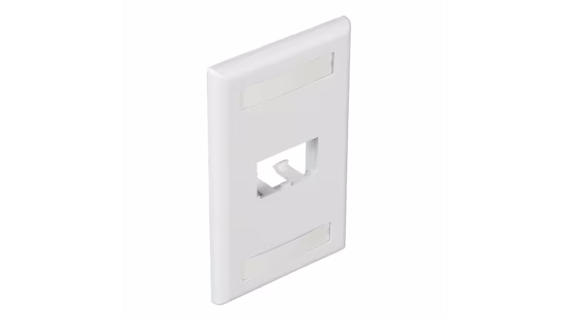 CFPL2WHY PLACA PLASTICA P/DADO MINICOMM CLASSIC BLANCA