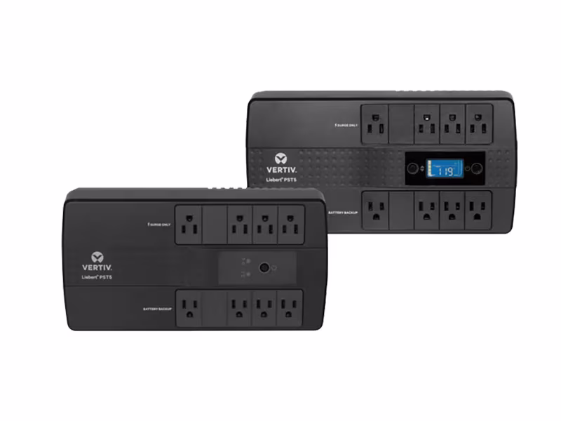 PST5-660MT120 UPS DE RESPALDO 660VA 400W 120V 8 TOMAS NEMA 5-15R VERTIV