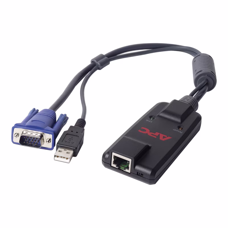 APC KVM Switch USB VM 2G Gestión Periféricos Multi-Servidor