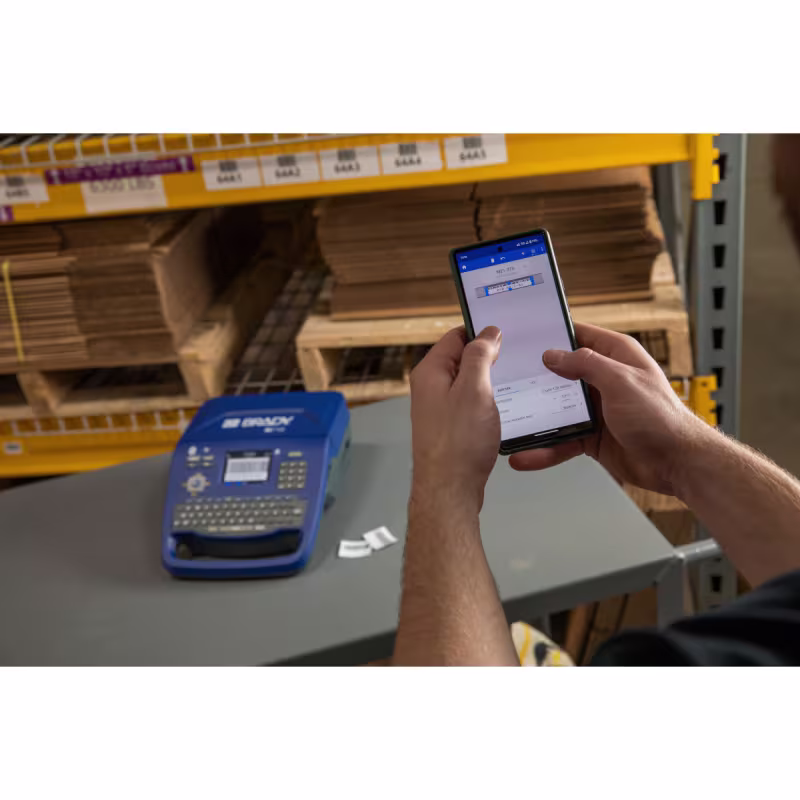 Impresora de Etiquetas Brady M710 Wi-Fi BT: Solución industrial robusta