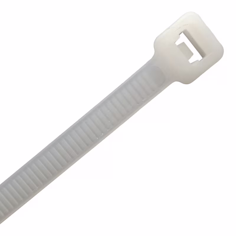 PTW-11001 CINCHO PLASTICO TIE WRAP 4MM X 11" COLOR BLANCO, CATCOM