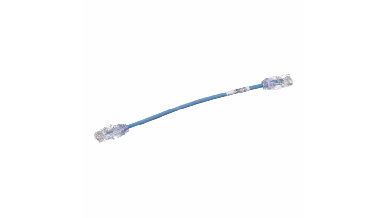 UTP28X0.2MBU PATCH CORD UTP CAT6A 28AWG CM/LSZH AZUL 0.2 METROS
