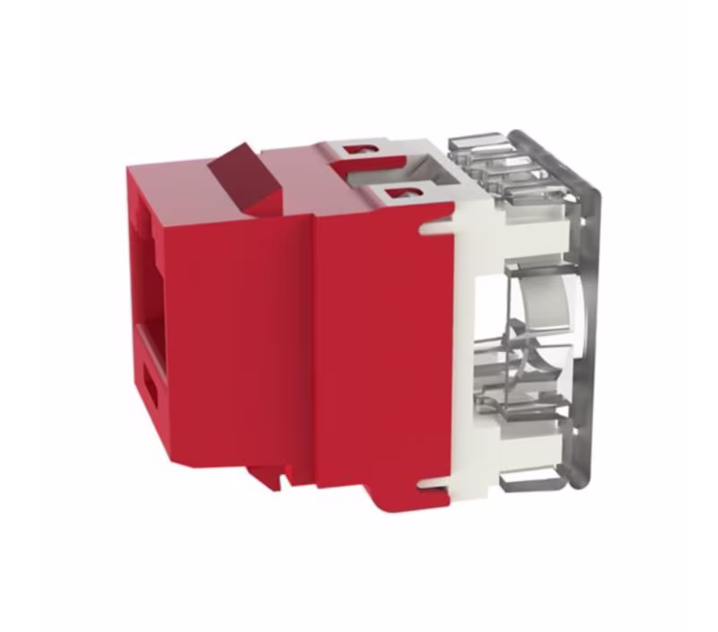 NKP5E88MRD KEYSTONE ROJO CAT. 5E NETKEY 