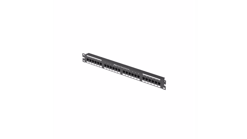 NK6XPPG24Y PATCH PANEL CAT6A 24 PUERTOS 1RU PLANO