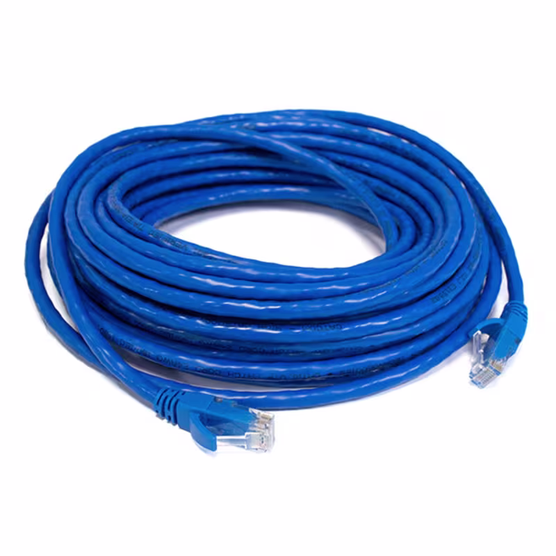 PC6-2035 PATCH CORD CAT6 35FT COLOR AZUL C/BOTA TERMOMOLDEADA, CATCOM