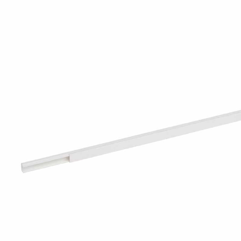 638129 CANALETA PVC BLANCA C/ADHESIVO 20X12 MM