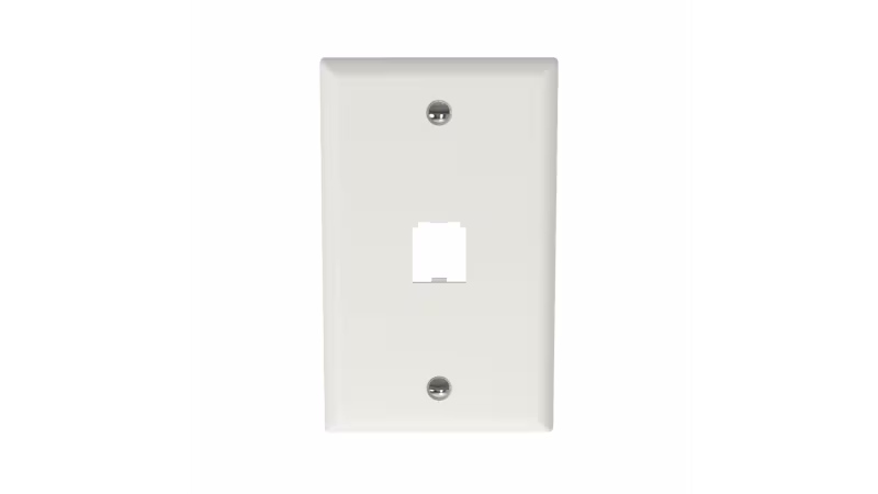 CFP1IW  PLACA P/KEYSTONE 1 PUERTO BLANCA HUESO CLASSIC