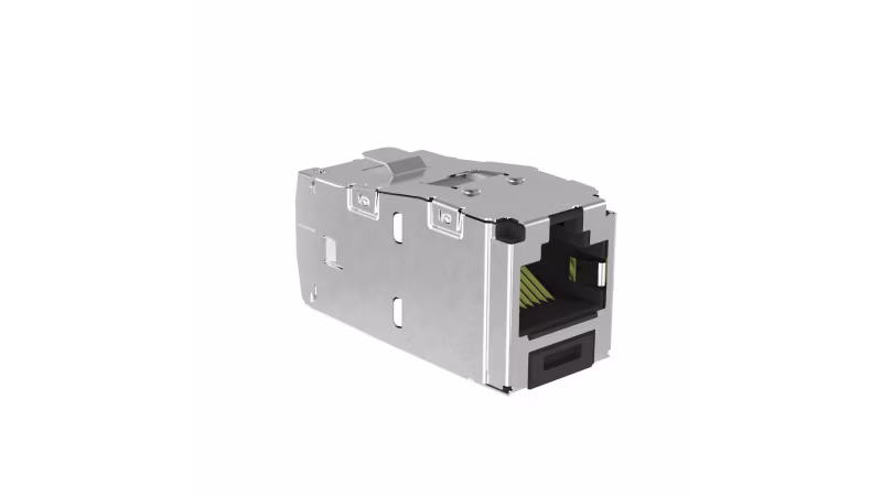 CJS6X88TGY INSERTO KEYSTONE JACK CAT6A BLINDADO 8POS. MINICOM