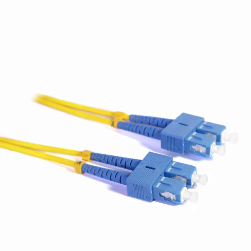 SU/SU9CR20M PATCH CORD DE FIBRA OPTICA SC/UPC-SC/UPC DUPLEX MONOMODO 20MTS, CATCOM